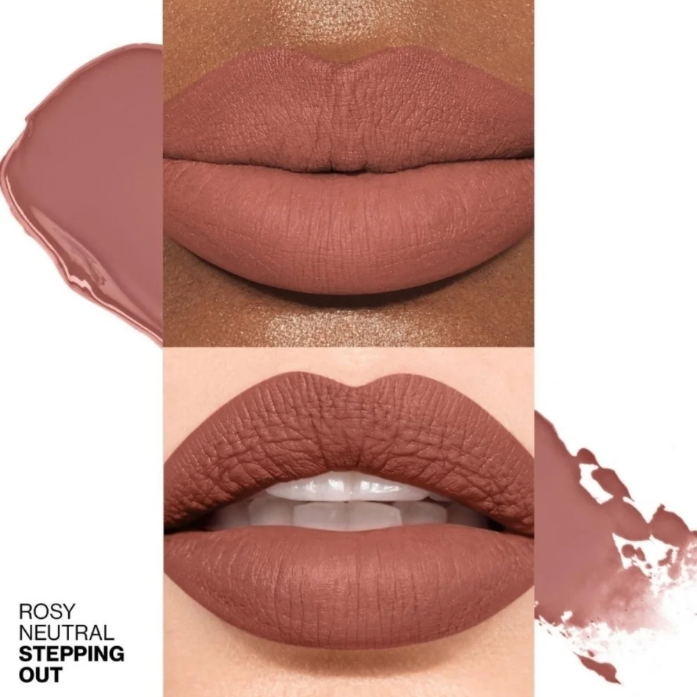 CLEARANCE! 🩷 3/$15 Smashbox Always On Liq Lipstick: Stepping Out, Deep Nude New